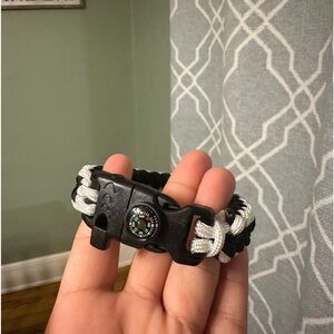 Handmade Black and White Bracelet